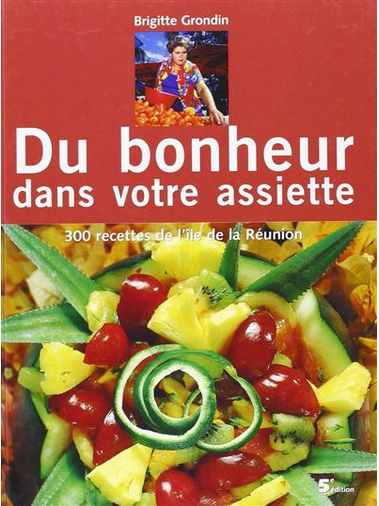 livre de Fabienne Jonca du bonheur dans votre assiette, 5eme édition