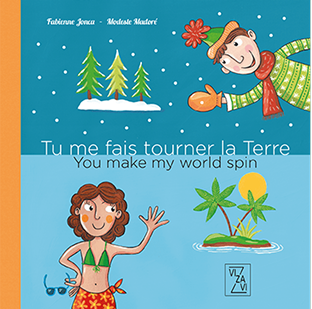 livre : you make my world spin de Fabienne Jonca